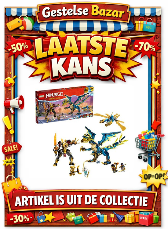 71796 lego Ninjago Elementdraak vs. de Mecha van de Keizerin 9+