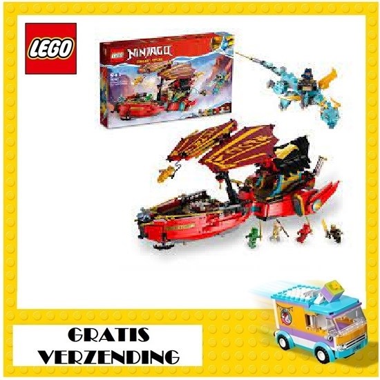 71797 lego Ninjago Destiny's Bountyrace Tegen de Klok 9+ 