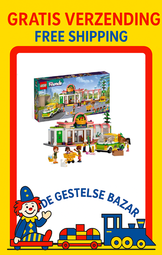 41729 lego Friends Bio Supermarkt 8+