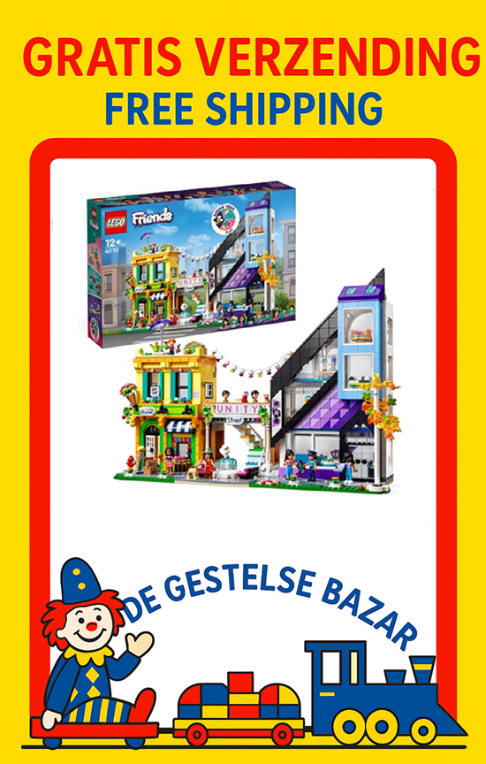 41732 lego Friends Bloemen en Decoratiewinkel Stadscentrum 12+