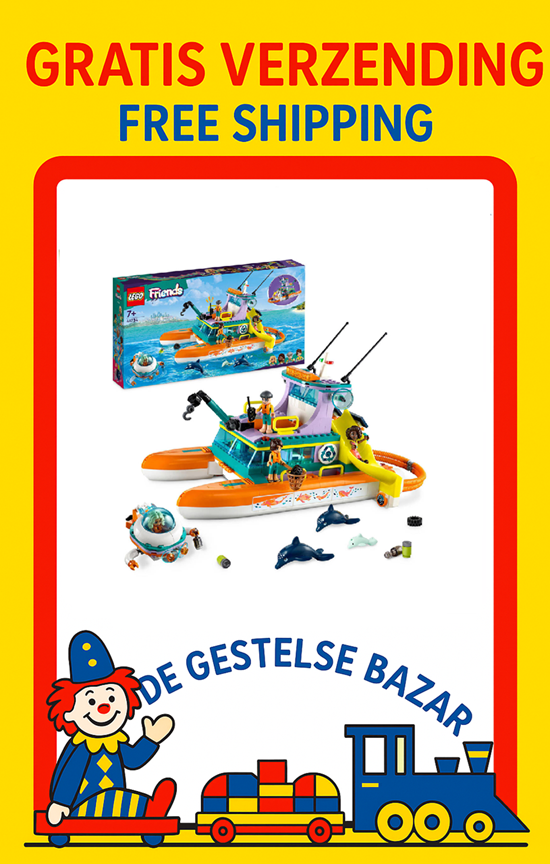 41734 lego Friends Reddingsboot op Zee 7+