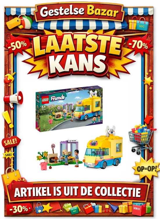 41741 lego Friends Honden Reddings Wagen 6+