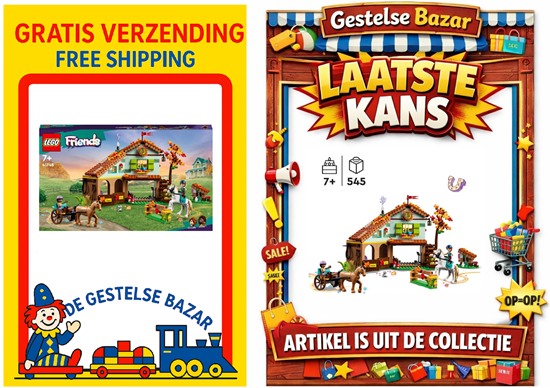 41745 lego Friends Autumns Paardenstal 7+