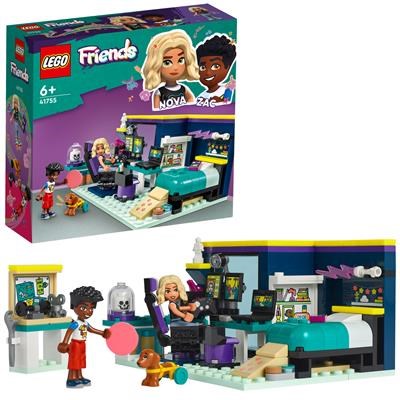 41755 lego Friends Slaapkamer nr. 4 Nova & Zac 6+