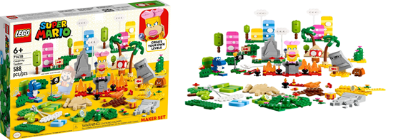 71418 lego Super Mario Bross Makersset: Creatieve Gereedschapskist 6+ 