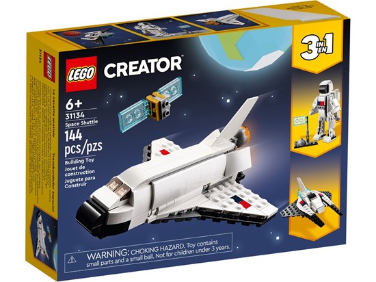 31134 lego Creator 3in1 Space Shuttle 6+