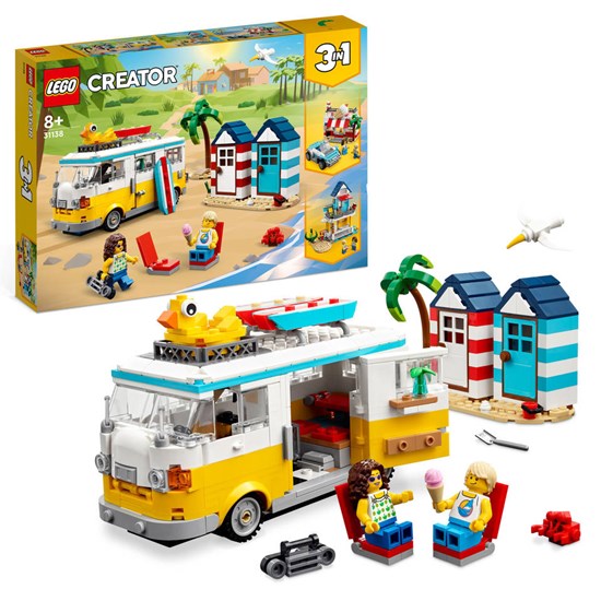 31138 lego Creator Strand Campingbus 3in1 