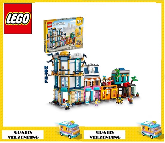 31141 lego Creator 3in1 Hoofdstraat 9+