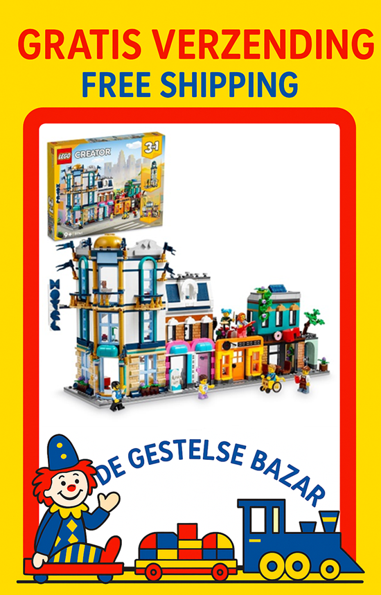 31141 lego Creator 3in1 Hoofdstraat 9+