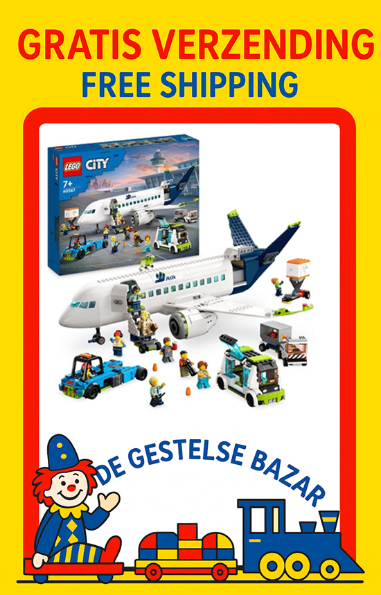 60367  lego City Passagiersvliegtuig 7+