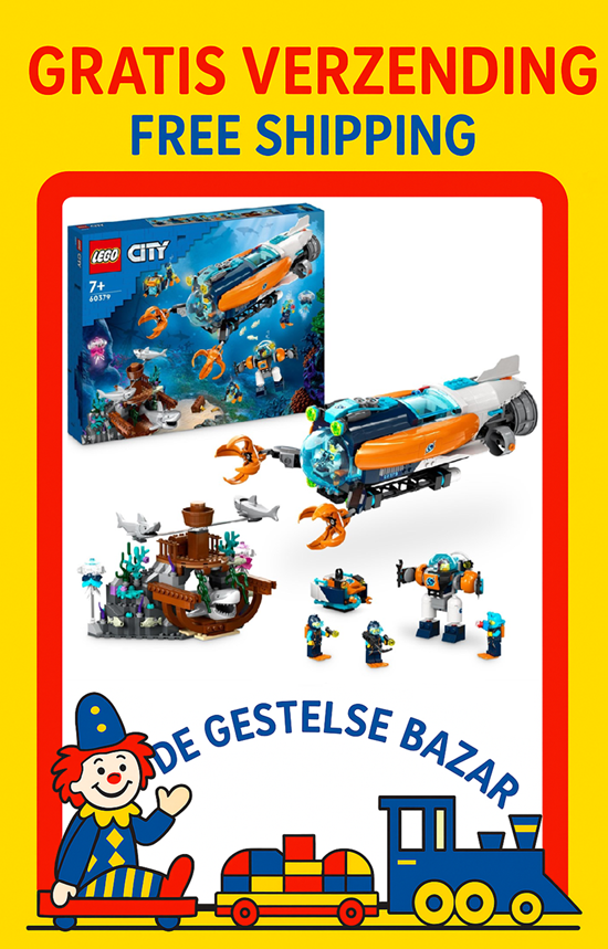 60379 lego City Duikboot voor Diepzeeonderzoek7+
