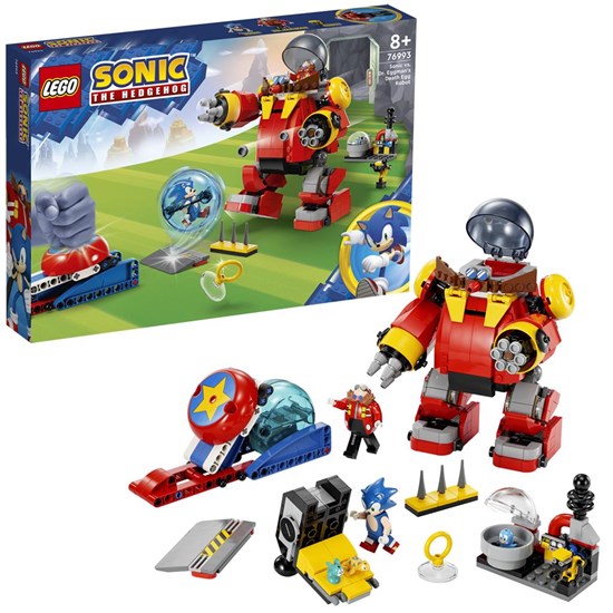 76993 lego Lemon Sonic vs. Dr. Eggmans Eirobot 8+ 