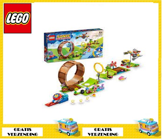 76994 lego Lemon Sonics Green Hill Zone Loopinguitdaging 8+  