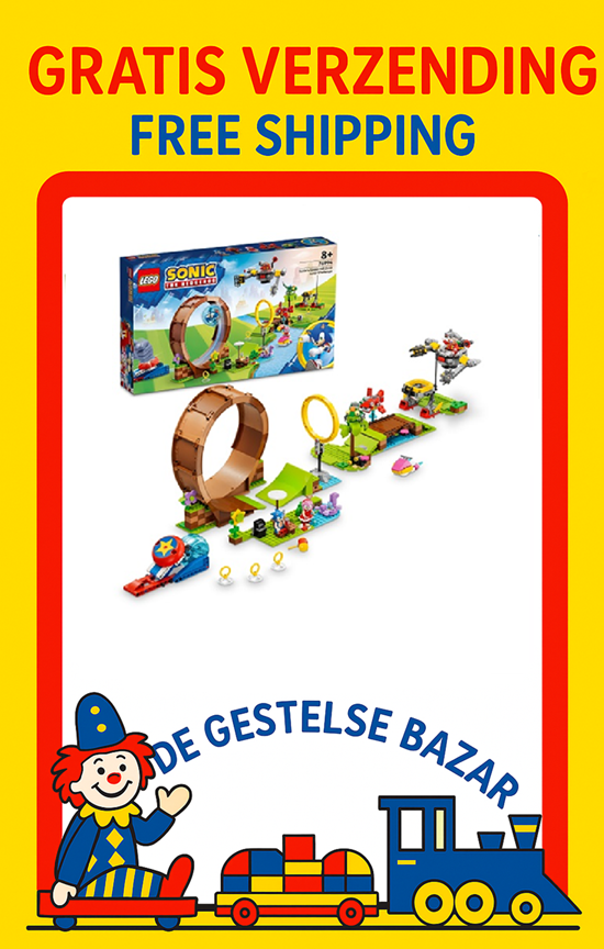 76994 lego Lemon Sonics Green Hill Zone Loopinguitdaging 8+  