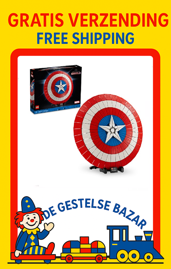 76262 lego Marvel Super Heroes het schild van Captain America's 18+ 