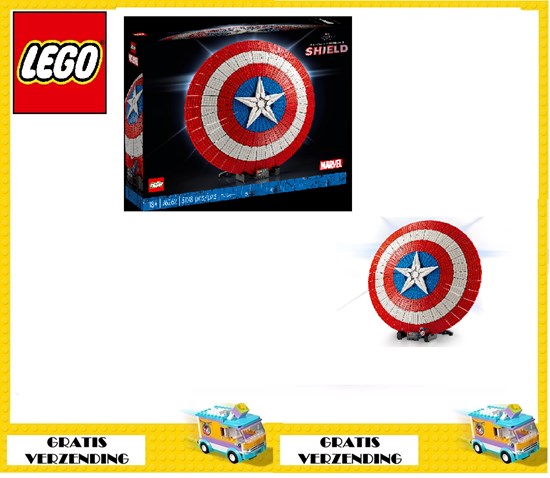 76262 lego Marvel Super Heroes het schild van Captain America's 18+ 