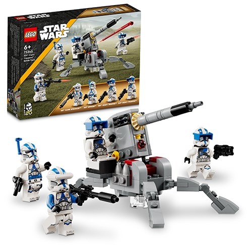 75345 lego Star Wars 501st Clone Troopers Battle Pack 6+