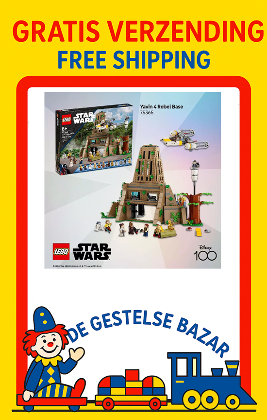 75365 lego Star Wars Rebellenbasis op Yavin 4 8+ 