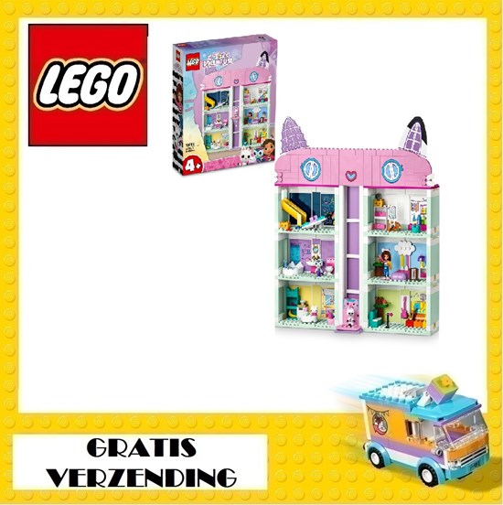10788 lego GROOT Gabby's Poppenhuis 4+