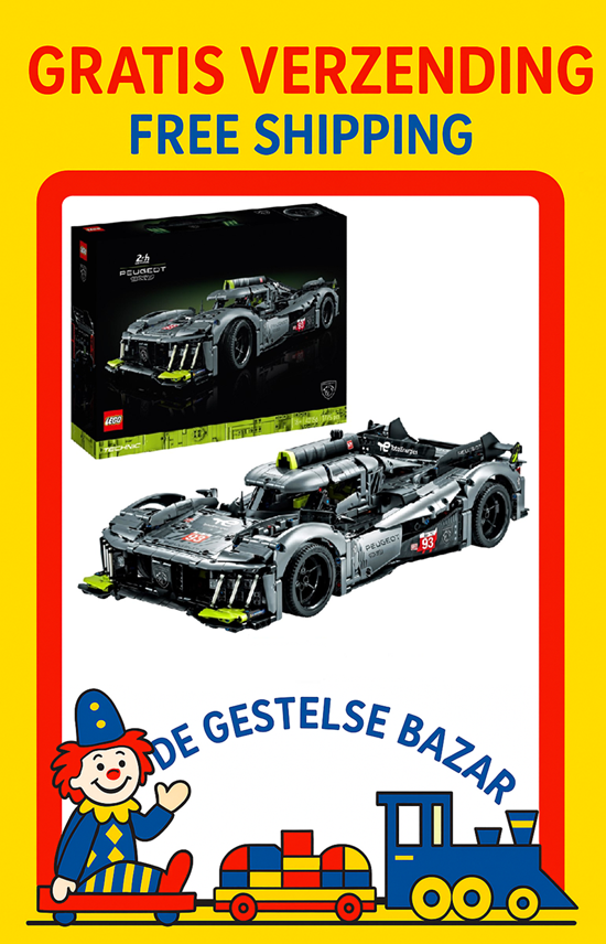 42156 lego technic Peugeot 9X8 24H Le Mans Hypercar 18+ 