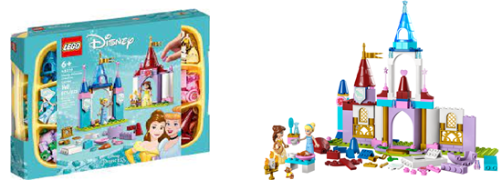 43219 lego Disney Princess Creatieve Kastelen 6+