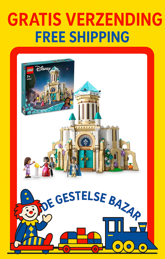 43224 lego Disney WISH Kasteel van Koning Magnifico 7+ 