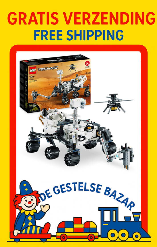 42158 lego technic NASA Mars-Rover Perseverance 10+