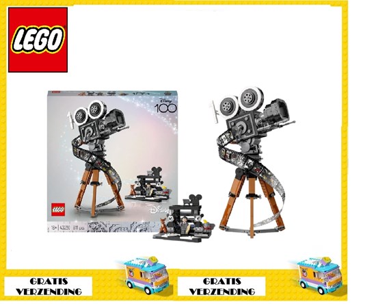 43230 lego Disney Eerbetoon Camera 18+ 