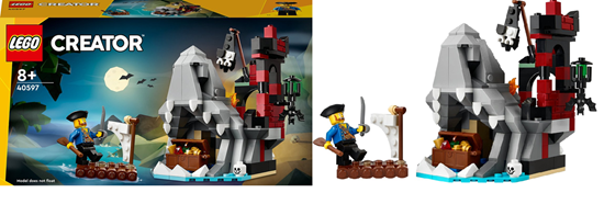 40597 Lego Crator Griezelig Pirateneiland 8+ 