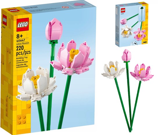 40647 lego Creator Lotusbloemen Roze en Wit 8+ 