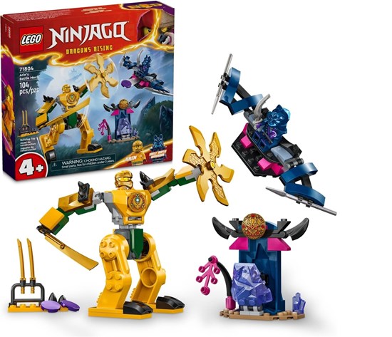 71804 lego Ninjago Arins Battle Mech Strijdmecha 104dlg 4+ 