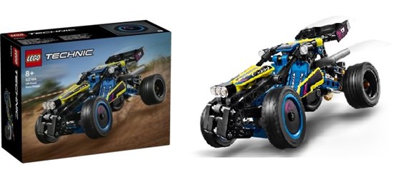 42164 lego Technic Offroad Race Buggy 219dlg (blauw/zwart) 8+ 