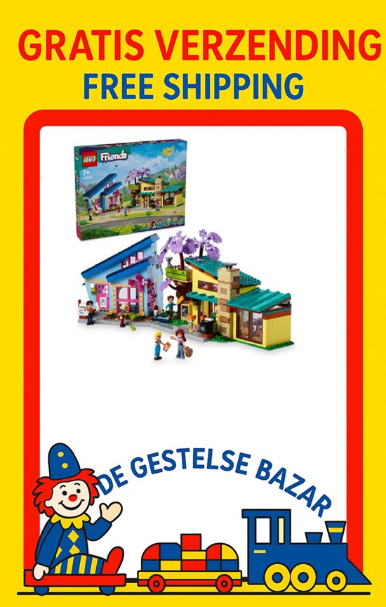 42620 lego Friends Olly en Paisley's Huizen 7+