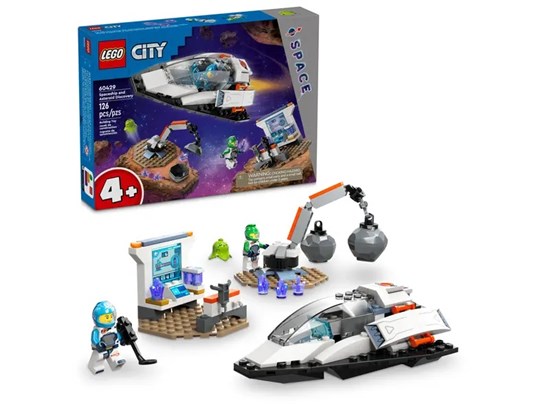 60429 lego City Space Ruimteschip en Ontdekking van Asteroïde 4+