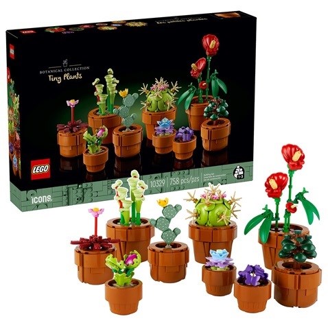 10329 lego Icons Botanicals Miniplantjes 758dlg 18 + 