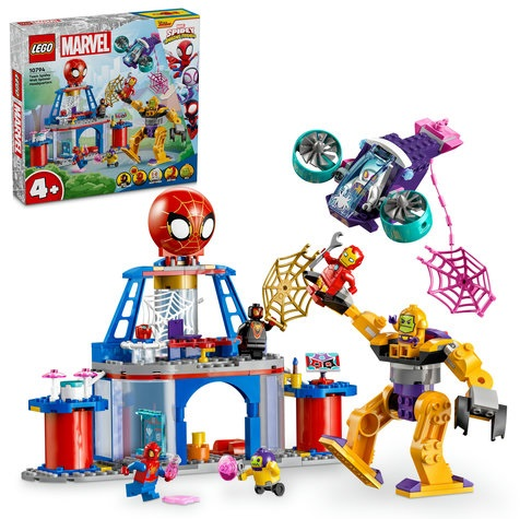 10794 lego Team Spidey Webspinner Hoofdkwartier 4+