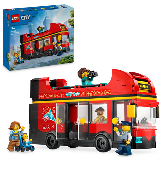 60407 Lego City Toeristische Rode Dubbeldekker 7+