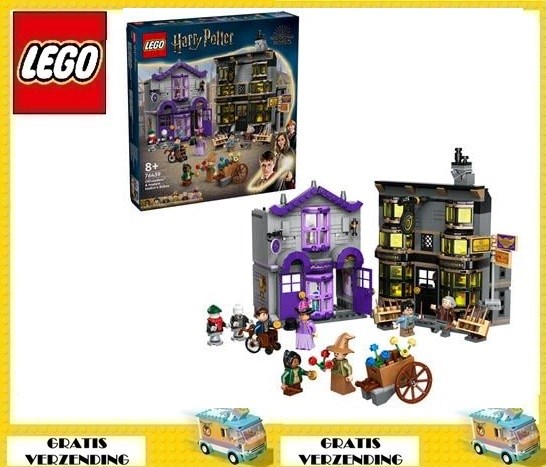 76439 Lego Harry Potter Olivanders™ & Madam Malkins Anzü 7+ 