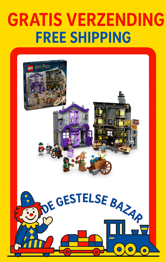 76439 Lego Harry Potter Olivanders™ & Madam Malkins Anzü 7+ 