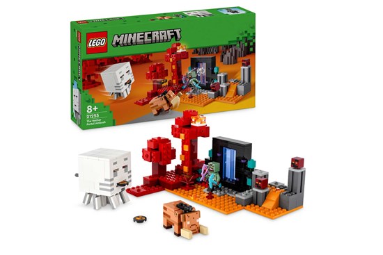 21255 lego Minecraft Hinderlaag bij het Nether-Portaal 8+  