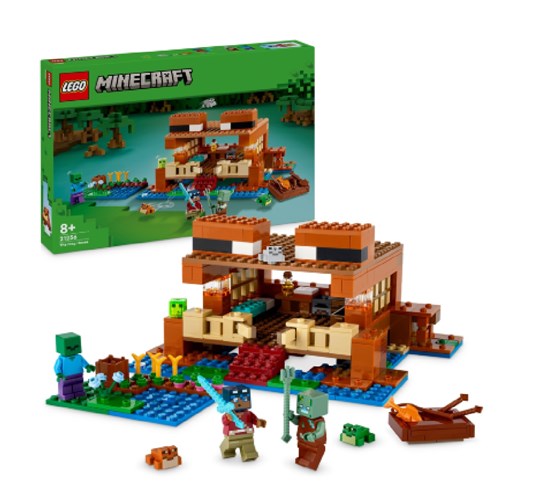 21256 lego Minecraft het Kikkerhuis 8+ 