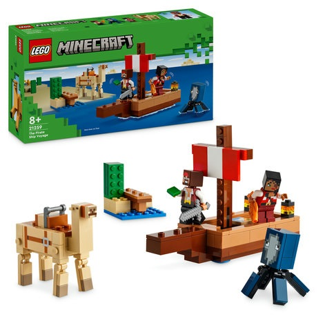 21259 Lego Minecraft de Piratenschipreis 8+ 