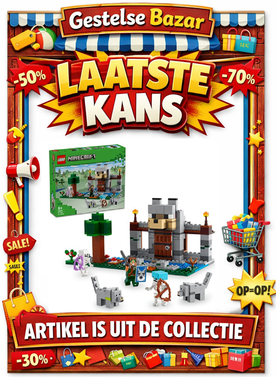 21261 Lego Minecraft de Wolvenburcht 8+ 