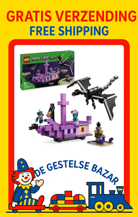 21264 Lego Minecraft de Enderdraak en het End-ship 8+ 