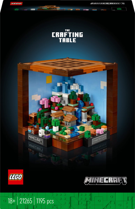 21265 lego Minecraft de Werkbank 18+