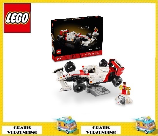 10330 lego Icons McLaren MP4/4 en Ayrton Senna 18+