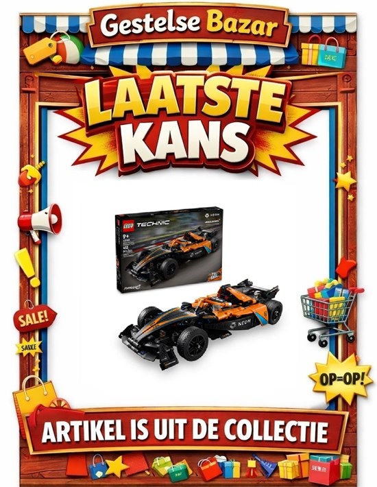42169 lego Technic NEOM McLaren Formula E Race Car 9+ 