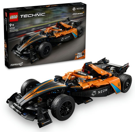 42169 lego Technic NEOM McLaren Formula E Race Car 9+ 