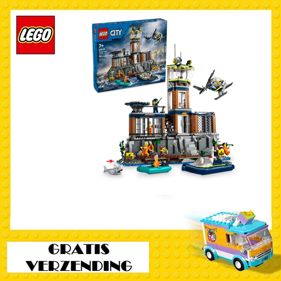 60419 lego City Politiegevangeniseiland 7+