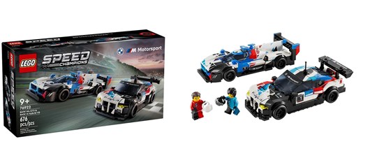 76922 lego Speed Champions BMW M4 GT3 *& BMW M Hybride V8 Racewagens 9+ 
